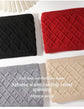 Women Beige Argyle 3-Piece Set-Hat Scarf and Gloves