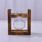 HydroponicWoodenFramewithSnap-On-Heart-ShapedSingleBottle