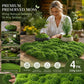 Dark Green Large Pack Faux String Moss Pot Cover 4 Pack 200g