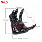 Spooky Fake Demon Hand Table Decoration, Suitable for Halloween Scene & Christmas Display, No.5 Single Hand (Candles Not Included)