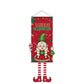Hanging Flag Background Cloth, Christmas & Holiday Halloween Scene Decoration Prop, Elf Printed Style, 110*40cm