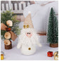 White Elder Figure Plush Doll, Christmas & Halloween Indoor Scene Decor, Festive Present