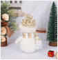White Elder Figure Plush Doll, Christmas & Halloween Indoor Scene Decor, Festive Present