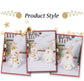 White Elder Figure Plush Doll, Christmas & Halloween Indoor Scene Decor, Festive Present