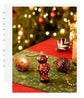 Christmas Tree Decor Baubles, 46PCS Hand Painted Ball Gift Set, Christmas & Halloween Scene Arrangement, Champagne White