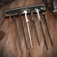 Symmetrical Resin Wizard Wand With Metal Core, Twin Character Holiday Cosplay Accessory, Style 28