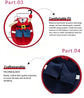 Fun Pet Holiday Wear, Decor Supplies For Halloween Christmas Themed Celebration Events, Size S