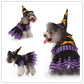 S Size Black Orchid Pet Costume, Fancy Dress for Halloween & Christmas, Lightweight for 2-3 kg Dogs and Cats