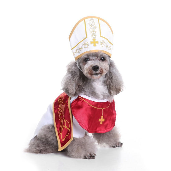 XL Size Dark Tux Pet Costume, Fancy Dress for Halloween & Christmas, Lightweight for 7-10 kg Dogs and Cats