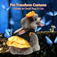 S Size Eclipse Navy Pet Costume, Fancy Dress for Halloween & Christmas, Lightweight for 2-3 kg Dogs and Cats