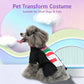 S Size Iron Mist Pet Costume, Fancy Dress for Halloween & Christmas, Lightweight for 2-3 kg Dogs and Cats