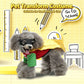 S Size Oxblood Berry Pet Costume, Fancy Dress for Halloween & Christmas, Lightweight for 2-3 kg Dogs and Cats