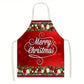 Candy Christmas & Halloween Apron, 75x65 cm Light Cotton Linen, lightweight and breathable, large size offers extra coverage, quick-drying material, easy to clean after spills.