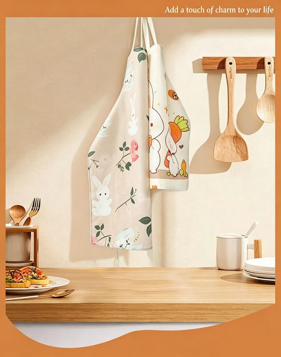 Cosy Christmas & Halloween Apron, 75x65 cm Heavy Cotton Linen, sturdy and durable, large size offers extra coverage, ultra-soft option for ultimate comfort.