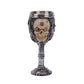 Mechanical Style Resin Skull Goblet, Unique Retro Bar Drinking Vessel, Desktop Ornament for Christmas & Halloween Theme Event