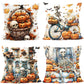 4PC Themed Home Pillow Cover For Christmas & Halloween, Style‑57, Suitable For Sofa, Living Room, Bedroom, 45x45cm, Pillow Insert Not Included, Cozy Touch Cushion Cover For Festive Household Display