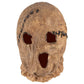 Scarecrow Style Halloween Full Head Mask, Creepy Burlap Textured Prank Face Cover for Themed Party, Cosplay Dress Up and Christmas Funny Gathering Activity, Model 40227