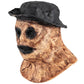 Top Hat Decor Scarecrow Latex Mask, Retro Terror Full Head Cover for Halloween Masquerade Ball, Haunted Venue Decor and Christmas Themed Performance, Model 40559