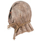 Cross Stitch Eye Scarecrow Full Head Mask, Frayed Burlap Edge Scary Face Cover for Halloween Cosplay Party, Holiday Carnival and Funny Christmas Dress Up, Model 40880