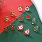 E1253-1 Cute Holiday Piercing Earrings, Christmas & Halloween Photo Prop Decor Jewelry, Versatile Daily Outfit Matching Studs, Thoughtful Holiday Giveaway Gift