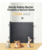 Retractable Pet Safety Barrier, Extra‑Large White 78*150cm, Cat Escape Prevention Partition Gate, Indoor Isolation Fence, Christmas & Halloween Household Pet Gear, Nice Holiday Gift