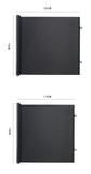 Automatic Retractable Pet Barrier Gate, Super‑Large Black 78*180cm, Cat Escape‑proof Door Fence, Home Safety Partition, Christmas & Halloween Pet Gear, Delicate Holiday Gift