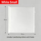 Retractable Pet Safety Fence, Small Size White 78*110cm, Cat Anti‑escape Partition Gate, Indoor Separation Barrier, Christmas & Halloween Household Pet Accessory, Holiday Gift for Pet Families