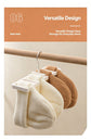 Closet Accessory Hanging Storage Rack,10‑Hole Belt & Tie Organiser for Scarf Display,Beige 2‑Pack,Neat Wardrobe Solution,Christmas Halloween Practical Household Present