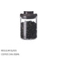 High Borosilicate Glass Airtight Storage Canister 350ml Round Jar,Sealed Container for Coffee Beans Tea Leaves Coffee Powder,Kitchen Pantry Organiser,Christmas Halloween Food Storage Gift