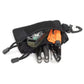 Handy Zipper Waist Belt Pack, Portable Small Bag for Keys Coins and Personal Bits, Orange, Great for Hiking Camping Daily Commute, Christmas Halloween Outdoor Activity Present