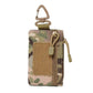 Camouflage Multi‑Use Waist Pouch, Zipper Belt Bag for Storing Keys Coins Sundries, Camo Pattern, Durable Outdoor Hiking Carry Bag, Christmas Halloween Adventure‑Lover Gift