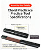Pocket Guitar Chord Trainer, Portable Guitar Finger Practice Aid, Professional Finger Exercise Tool for Chord & Scale Drills, Beginner Friendly Guitar Accessory, Christmas Halloween Music Lover Gift