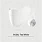 XKZ42 Tea White One Size | Ice Silk Sun Protection Face Mask | Halloween Fresh Daily Gift | Eye Corner UV Shield Breathable Anti-Fog Mask