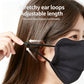 Extra Long Neck Version Coral Brown Gift Box One Size | Premium Long Neck Sun Mask | Halloween Deluxe Gift Box | Full Coverage UV Protection Ice Silk Face Cover