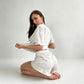 Blue Size M | Fresh Casual Cotton Sleepwear | Halloween Simple Everyday Gift | Ruffle Shorts Minimalist Home Pajamas