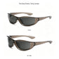 Tea Frame Dark Gray Lens | Y2K Maillard Retro Sunglasses | Halloween Vintage Y2K Aesthetic Gift | UV Blocking Retro Riding Beach Photo Sun Glasses