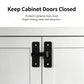 Gold 90°/180° Universal Door Latch Bolt with Screws | Halloween Premium Decor Gift | Golden Finish Door Lock Buckle Decorative Security Door Clasp