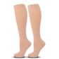 Flat Panel Pink Compression Calf Socks Size S/M (35-38) | Halloween Cute Girly Gift | Slim Flat Pink Calf Support Socks for Walking & Outings