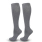 Flat Panel Gray Compression Calf Socks Size S/M (35-38) | Christmas Casual Basic Gift | Slim Flat Gray Calf Support Socks for Jogging & Everyday
