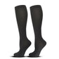 Flat Panel Dark Gray Compression Calf Socks Size L/XL (39-42) | Christmas Premium Stain-Resistant Gift | Flat Dark Gray Compression Socks for Work & Sports