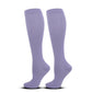 Flat Panel Purple Compression Calf Socks Size S/M (35-38) | Halloween Noble Slim Gift | Slim Purple Calf Support Socks for Outings & Work