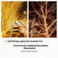 Bright Twinkle Star LED String Lights Plug‑in Design, Waterproof For Garden Tree & Camping Atmosphere Layout, Halloween Patio Decor Supply, 20M 200Leds Warm White