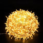 Male‑Female Connector 8‑Modes LED String Light Controller, Multiple Light Effects Switchable For Party Atmosphere, Halloween Scene Ornament Part, Warm White