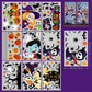 2Sets W17 Halloween Static Window Stickers (9 Sheets Per Set)