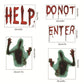 2Sets W17 Halloween Static Window Stickers (9 Sheets Per Set)
