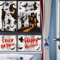 2Sets W03 Halloween Static Window Stickers (9 Sheets Per Set)