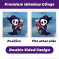 2Sets W03 Halloween Static Window Stickers (9 Sheets Per Set)