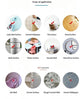 2Sets W03 Halloween Static Window Stickers (9 Sheets Per Set)