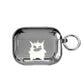 XX Bear Same Color Ring Bluetooth Headphone Case AirPods 1 2