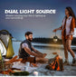 1PCS Portable Camping Lantern, Rechargeable LED Tent Light with 4 Lighting Modes & Adjustable Brightness, IP65 Waterproof, for Power Outages Camping Hiking Fishing